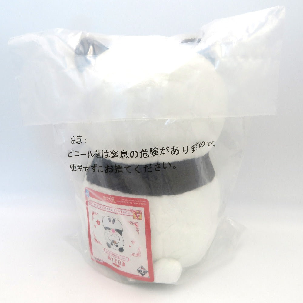 ぬいぐるみ 夏目友人帳 ニャンコ先生と飲茶のじかん　一番くじ A賞パンダきぐるみ ニャンコ先生ぬいぐるみ 未使用品