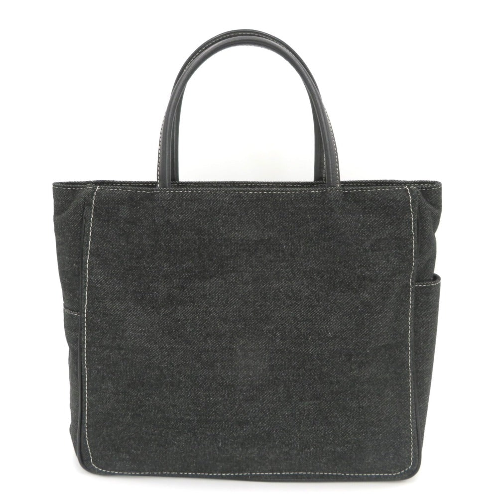 Kitamura (キタムラ) トートバッグ Kitamura2　トートバッグ　デニム　ブラック 美品