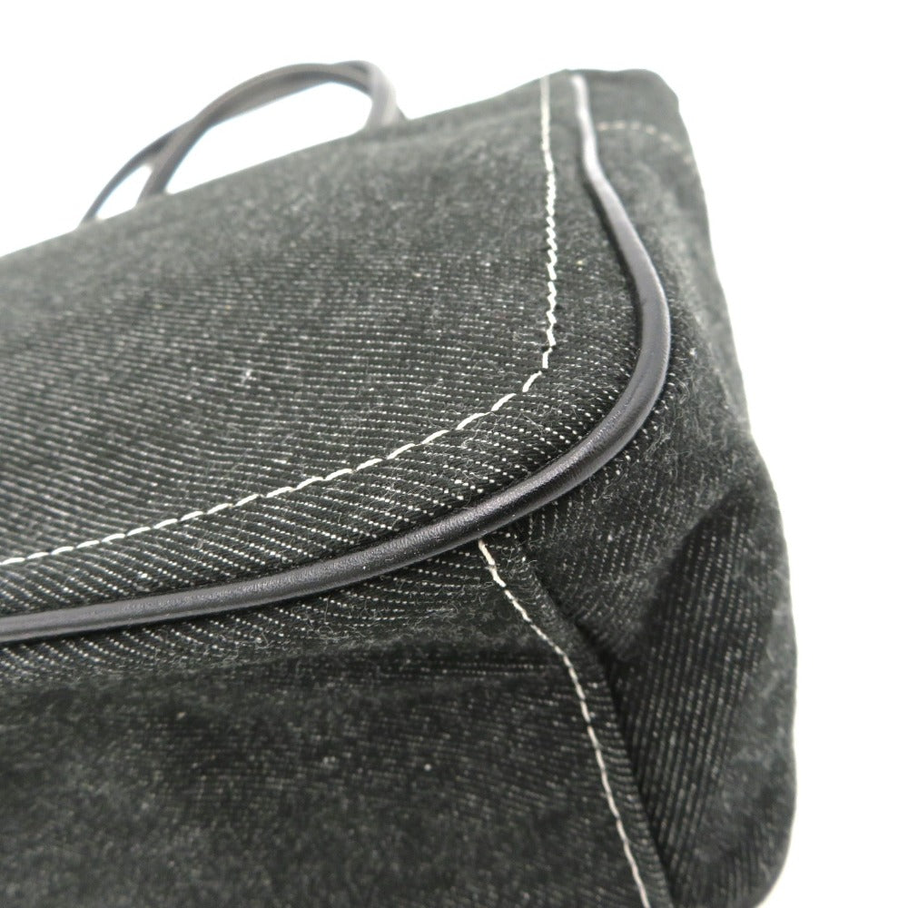 Kitamura (キタムラ) トートバッグ Kitamura2　トートバッグ　デニム　ブラック 美品