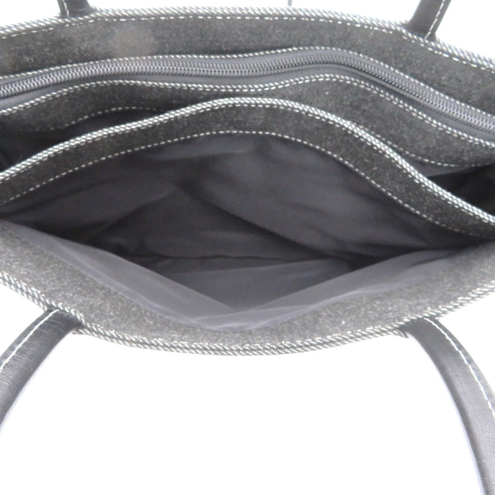 Kitamura (キタムラ) トートバッグ Kitamura2　トートバッグ　デニム　ブラック 美品