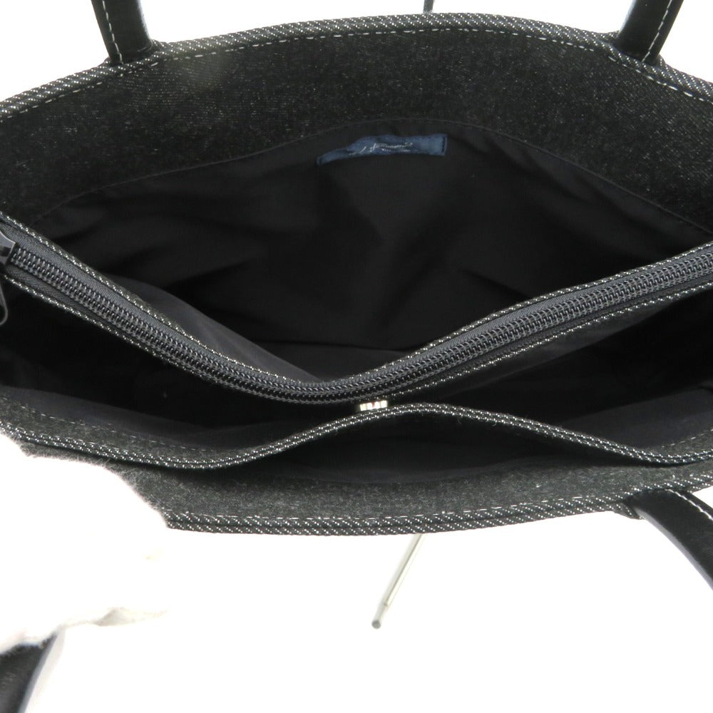 Kitamura (キタムラ) トートバッグ Kitamura2　トートバッグ　デニム　ブラック 美品