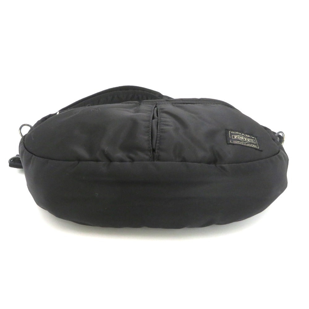 PORTER (ポーター) ショルダーバッグ PORTER　タンカー　ショルダーバッグ　ハーフムーン　ブラック　622-76991 美品