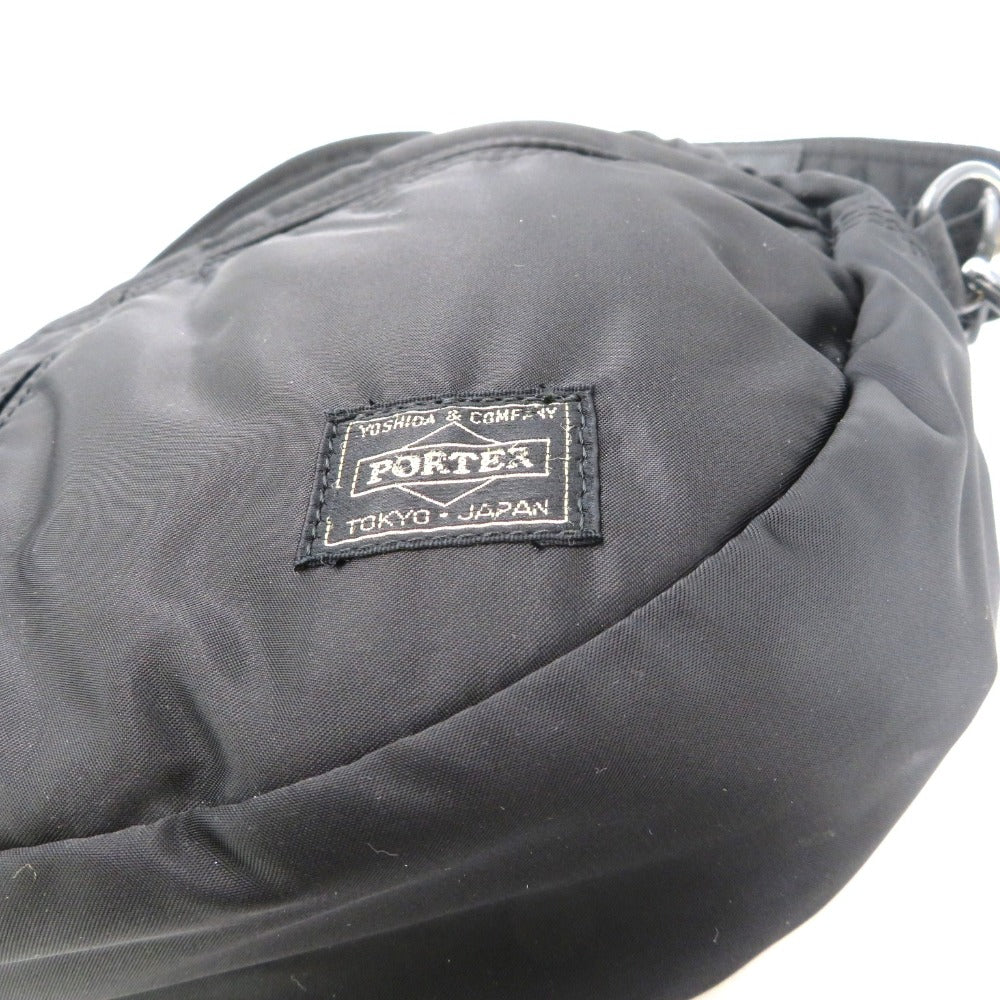 PORTER (ポーター) ショルダーバッグ PORTER　タンカー　ショルダーバッグ　ハーフムーン　ブラック　622-76991 美品