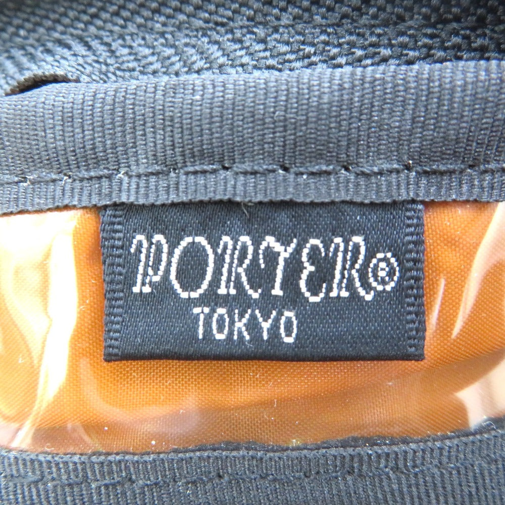 PORTER (ポーター) ショルダーバッグ PORTER　タンカー　ショルダーバッグ　ハーフムーン　ブラック　622-76991 美品