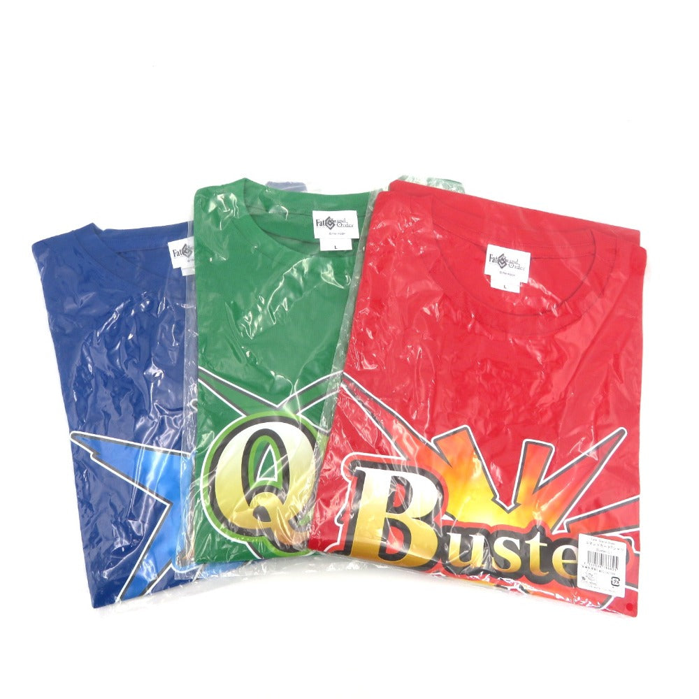キャラクターTシャツ 未開封品　Fate/Grand Order　コマンドカード　Tシャツ　３枚セット　Lサイズ　 未使用品