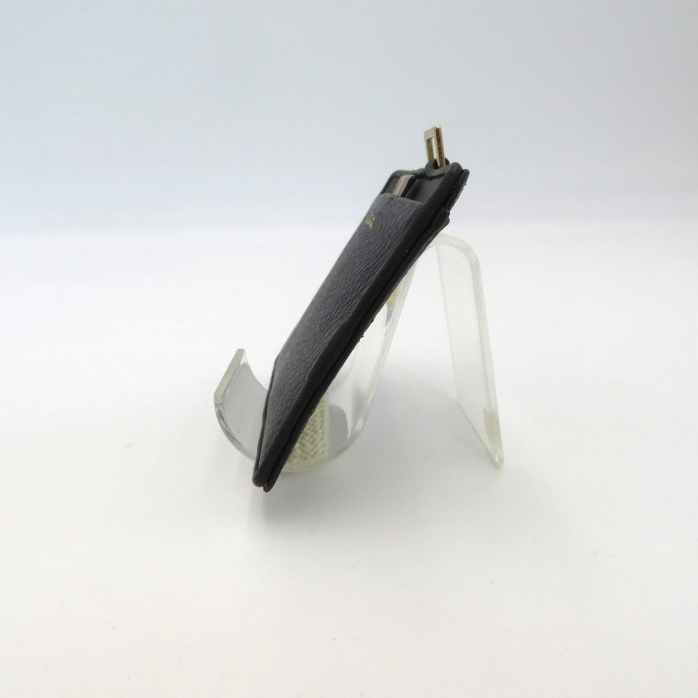 Paul Smith (ポール・スミス) その他小物 Paul Smith　ＩＤカードホルダー　PSC613　ブラック×マルチストライプ　名刺入れ 美品