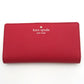 Kate Spade (ケイトスペード) 長財布 kate spade　Cedar Street 長財布　レッド　PWRU3905　 PWRU3905 美品