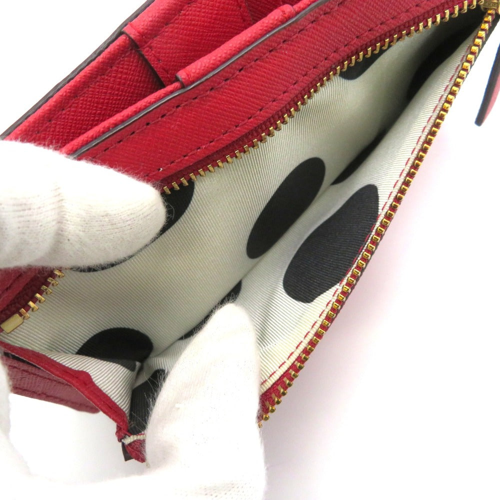 Kate Spade (ケイトスペード) 長財布 kate spade　Cedar Street 長財布　レッド　PWRU3905　 PWRU3905 美品