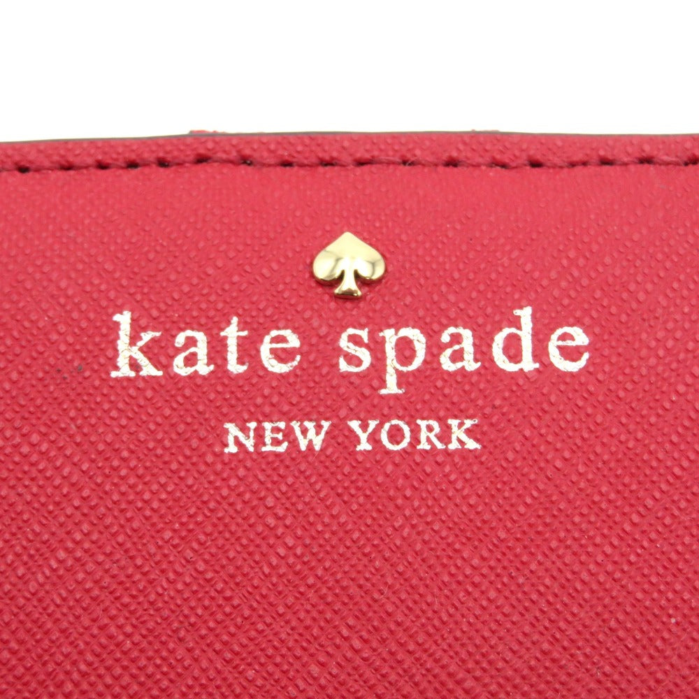 Kate Spade (ケイトスペード) 長財布 kate spade　Cedar Street 長財布　レッド　PWRU3905　 PWRU3905 美品