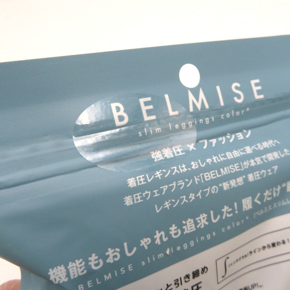 BELMISE (ベルミス) その他ファッション雑貨 BELMISE　スリムレギンスcolor+ / マリンネイビー / LLサイズ　２点セット 未使用品