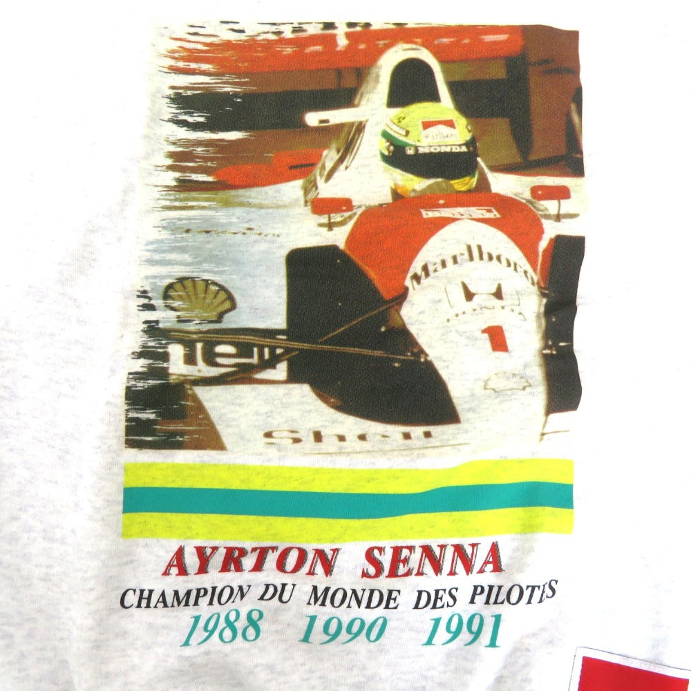 スウェット 90’S　マルボオロ スウェット トレーナー　アイルトンセナ　鈴鹿サーキット 未使用品