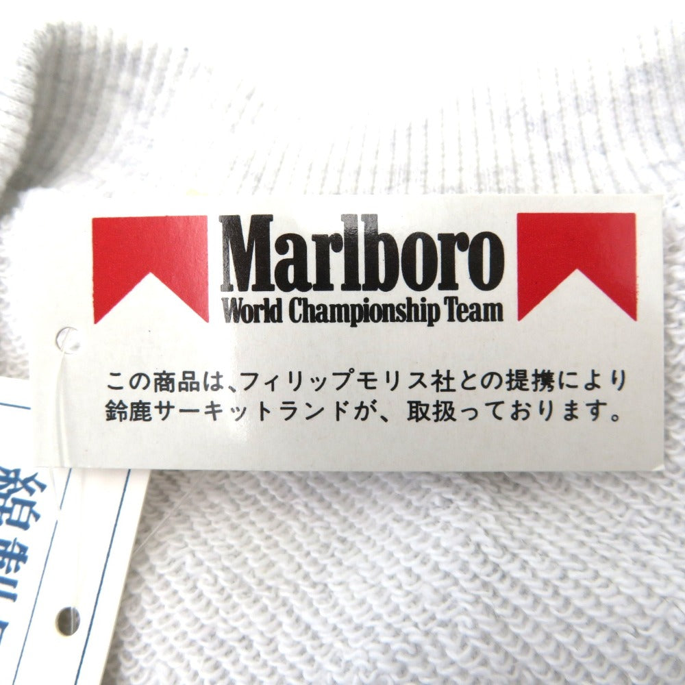 スウェット 90’S　マルボオロ スウェット トレーナー　アイルトンセナ　鈴鹿サーキット 未使用品