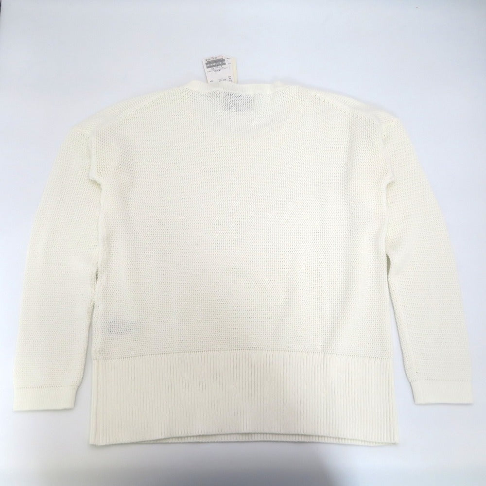 Deuxieme Classe (ドゥーズィエムクラス) ニット DEUXIEME CLASS　ピマクールコード プルオーバー　ニット　ホワイト　 未使用品