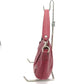 PELLE BORSA (ペレボルサ) ショルダーバッグ PELLE BORSA　2wayレザーショルダーバッグ　ボルドー　レッド 美品