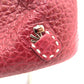 PELLE BORSA (ペレボルサ) ショルダーバッグ PELLE BORSA　2wayレザーショルダーバッグ　ボルドー　レッド 美品