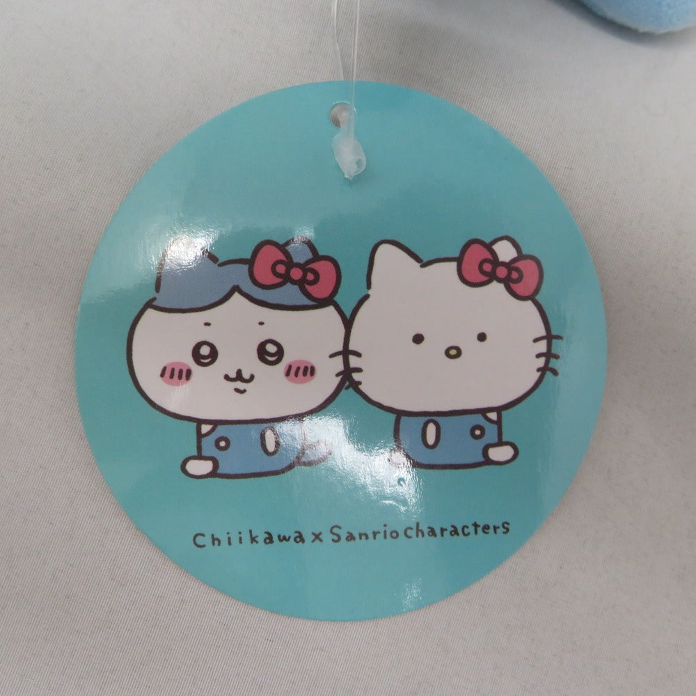 SANRIO (サンリオ) ぬいぐるみ ハチワレ・ハローキティ ぬいぐるみS ちいかわ×サンリオキャラクターズ タグ付 未使用品
