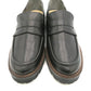 MARGARET HOWELL idea (マーガレットハウエル アイデア) レザーシューズ MARGARET HOWELL idea　タンクソール ペニーローファー　ブラック　23.5cm　2845B 長さ26.5cm 美品