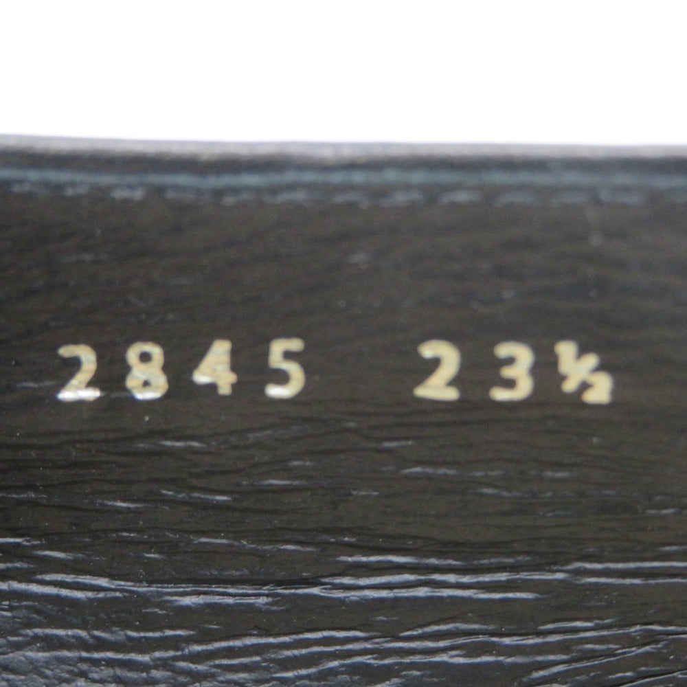 MARGARET HOWELL idea (マーガレットハウエル アイデア) レザーシューズ MARGARET HOWELL idea　タンクソール ペニーローファー　ブラック　23.5cm　2845B 長さ26.5cm 美品