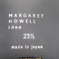 MARGARET HOWELL idea (マーガレットハウエル アイデア) レザーシューズ MARGARET HOWELL idea　タンクソール ペニーローファー　ブラック　23.5cm　2845B 長さ26.5cm 美品