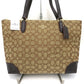 COACH (コーチ) トートバッグ COACH　シグネチャーキャンバストートバッグ　ベージュ　F29958 未使用品