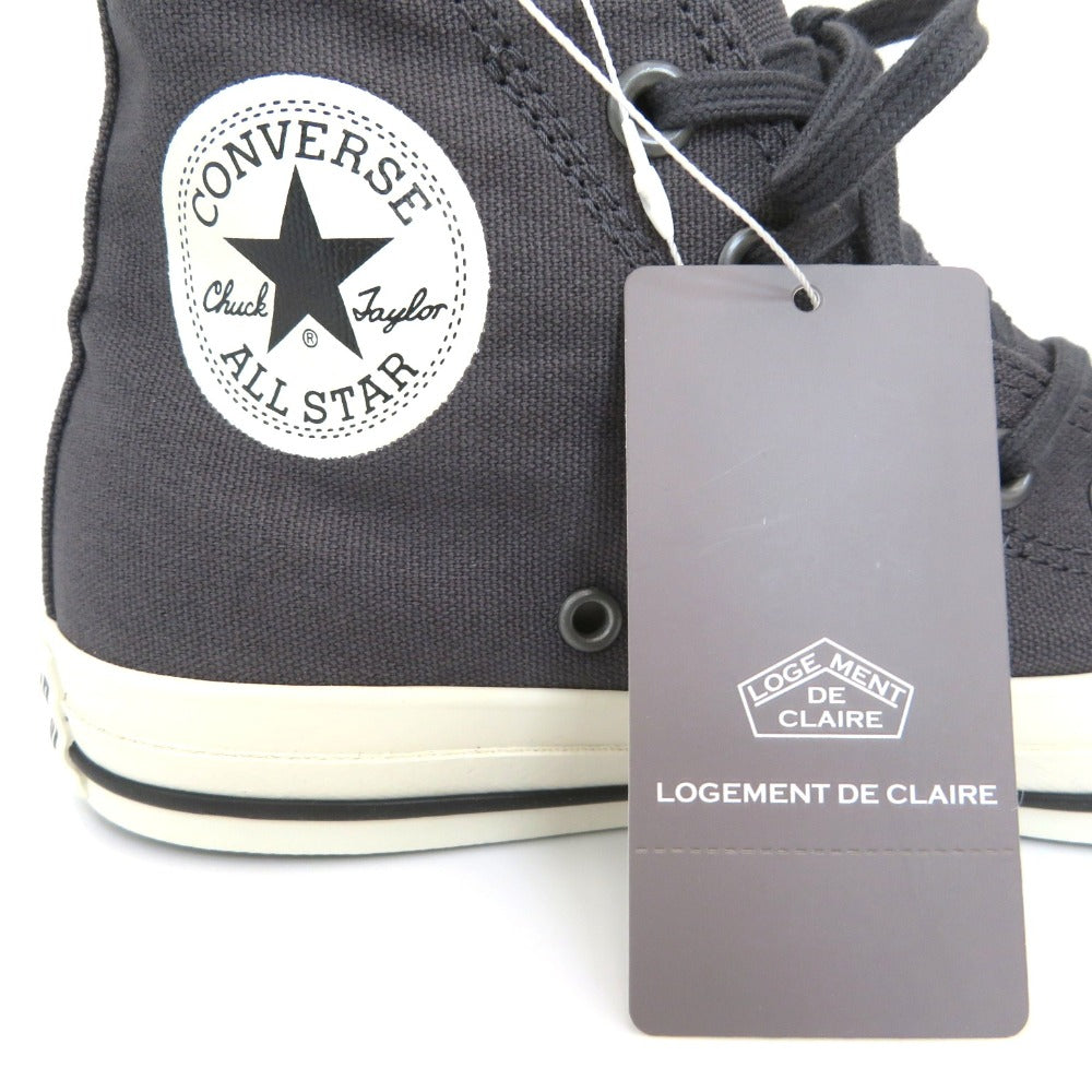 CONVERSE (コンバース) スニーカー CONVERSE　ALL STAR SLIP HI/AYA KANEKO　チャコールグレー　24.5cm　1SE409　A0752PSH161 A0752PSH161 長さ26.5cm 未使用品