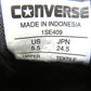 CONVERSE (コンバース) スニーカー CONVERSE　ALL STAR SLIP HI/AYA KANEKO　チャコールグレー　24.5cm　1SE409　A0752PSH161 A0752PSH161 長さ26.5cm 未使用品