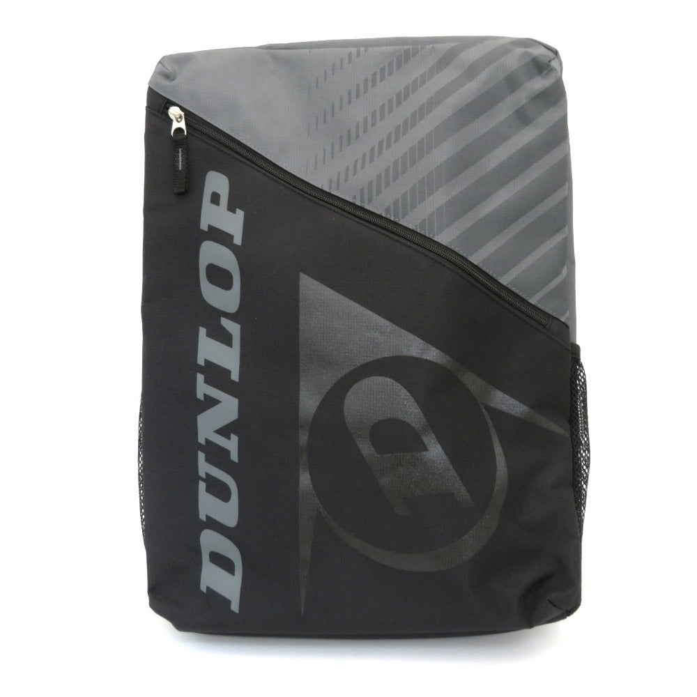 DUNLOP (ダンロップ) リュック DUNLOP　テニスバッグ（ラケット2本収納可）　ブラック×グレー　DTC-2032-084 未使用品