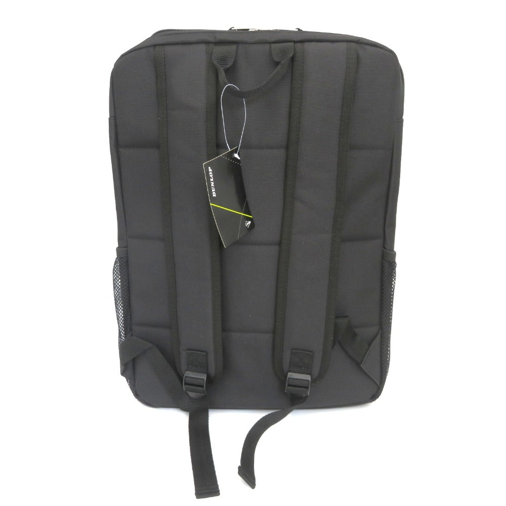 DUNLOP (ダンロップ) リュック DUNLOP　テニスバッグ（ラケット2本収納可）　ブラック×グレー　DTC-2032-084 未使用品