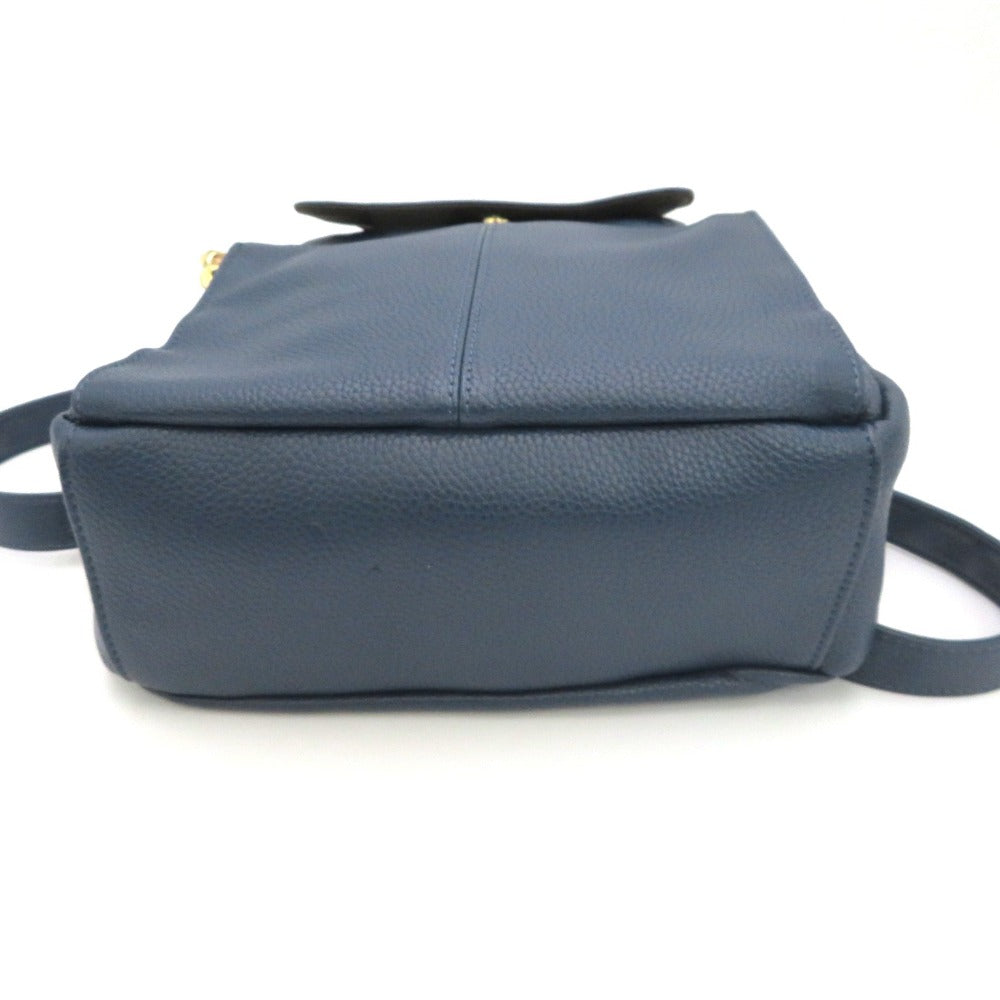 FIRANO (フィラノ) リュック FIRANO　フロントポケットフラップリュック　ネイビー　301107 未使用品