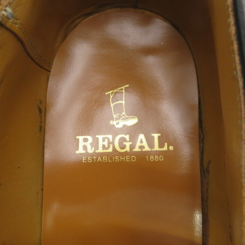 REGAL (リーガル) レザーシューズ REGAL　ウィングタッセル　ブラック　25.5cm　2243-641 2243-641