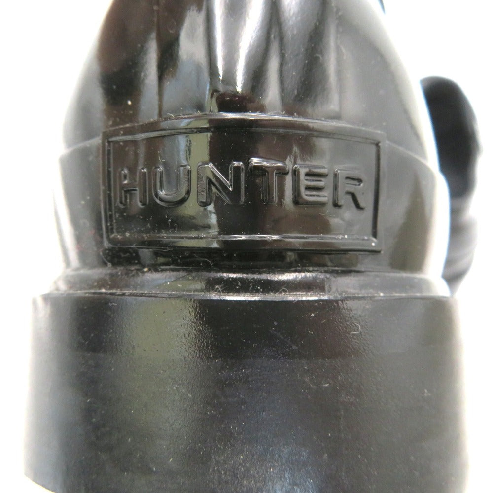 HUNTER (ハンター) レインシューズ HUNTER　コインローファー レインシューズ　REFINED PENNY LOAFER GLOSS　ブラック　27.0cm　MFF9107RGL 美品