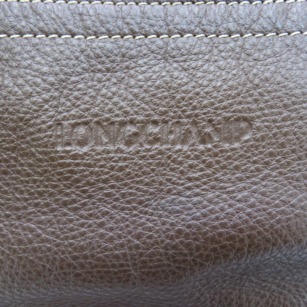 Longchamp (ロンシャン) ショルダーバッグ LONGCHAMP　レザー ワンショルダーバッグ　ブラウン　本革