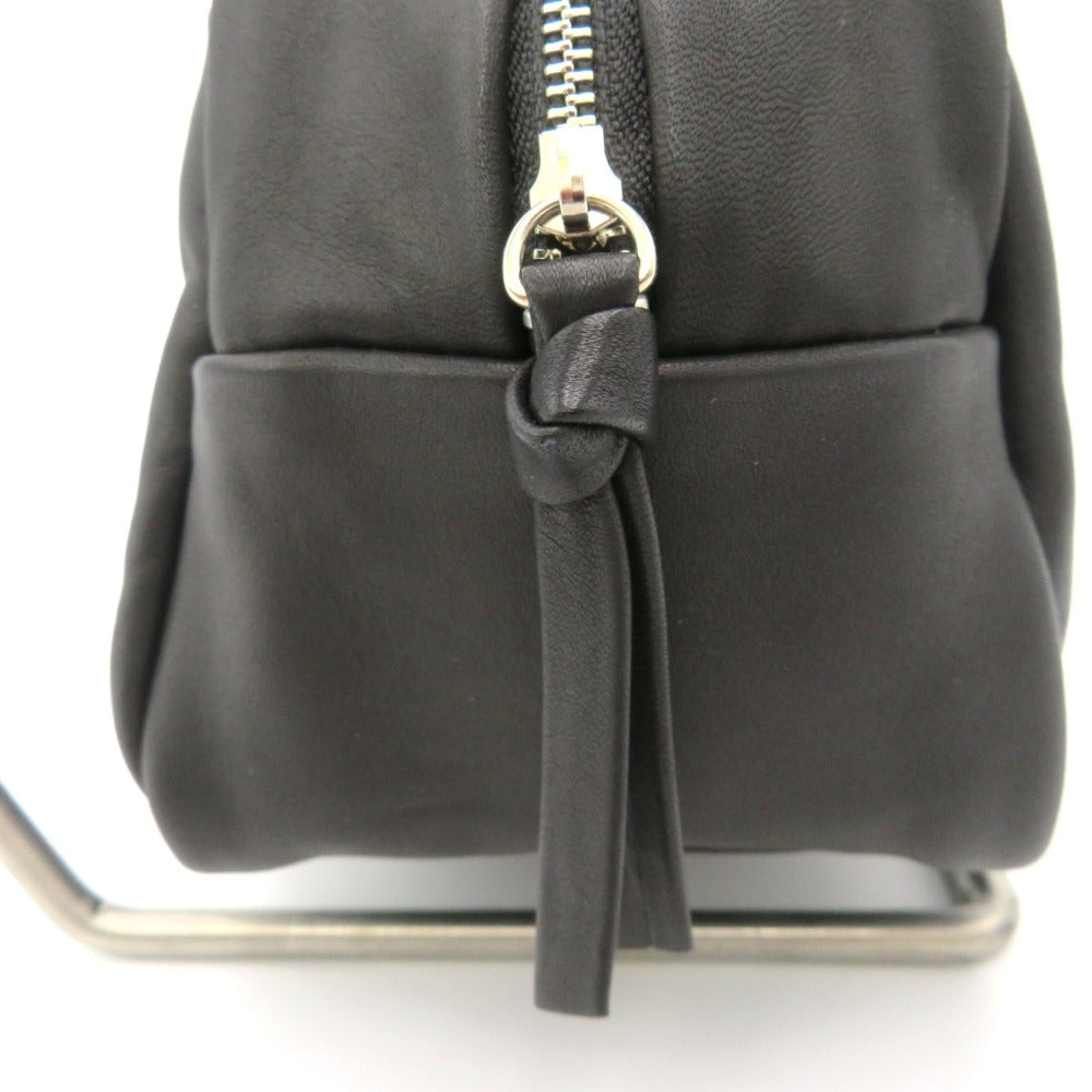 Folna (フォルナ) ボストンバッグ FOLNA　ソフトレザー ボストンバッグ　ブラック　S　RD083257-B 美品