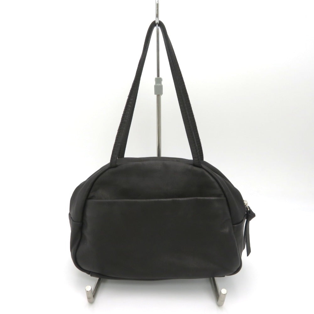 Folna (フォルナ) ボストンバッグ FOLNA　ソフトレザー ボストンバッグ　ブラック　S　RD083257-B 美品