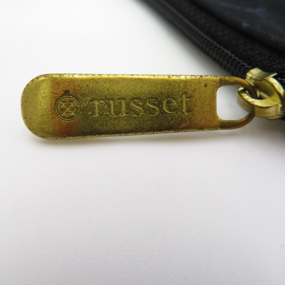 russet (ラシット) ショルダーバッグ russet　2wayショルダーバッグ ポーチ付　ネイビー　モノグラム