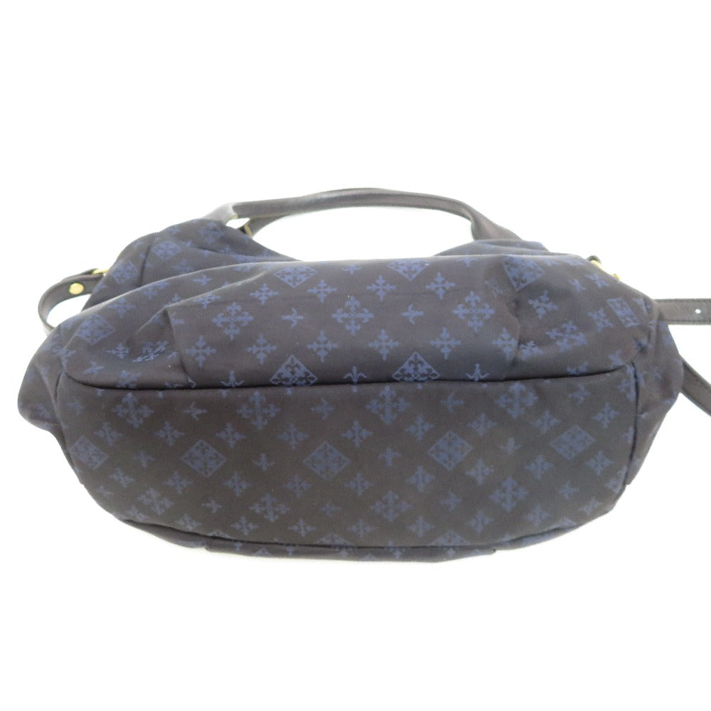 russet (ラシット) ショルダーバッグ russet　2wayショルダーバッグ ポーチ付　ネイビー　モノグラム