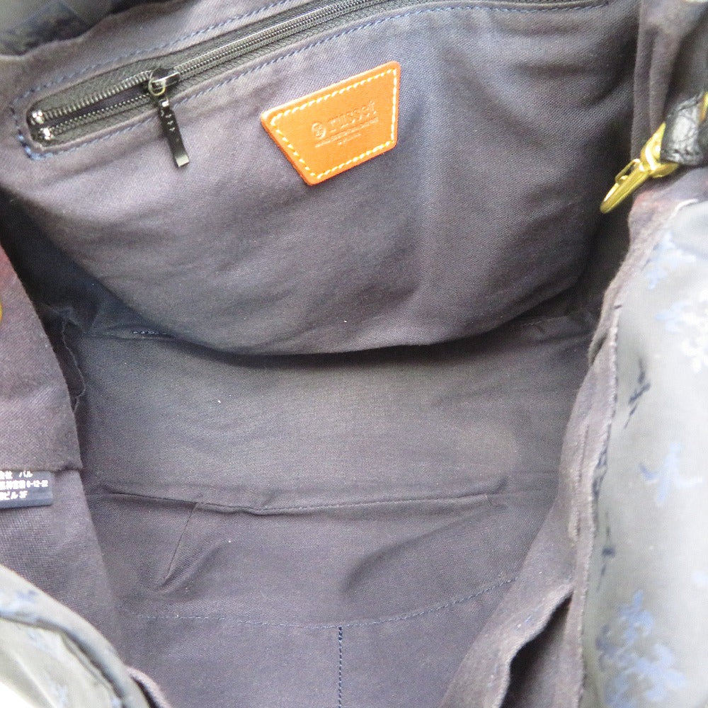 russet (ラシット) ショルダーバッグ russet　2wayショルダーバッグ ポーチ付　ネイビー　モノグラム