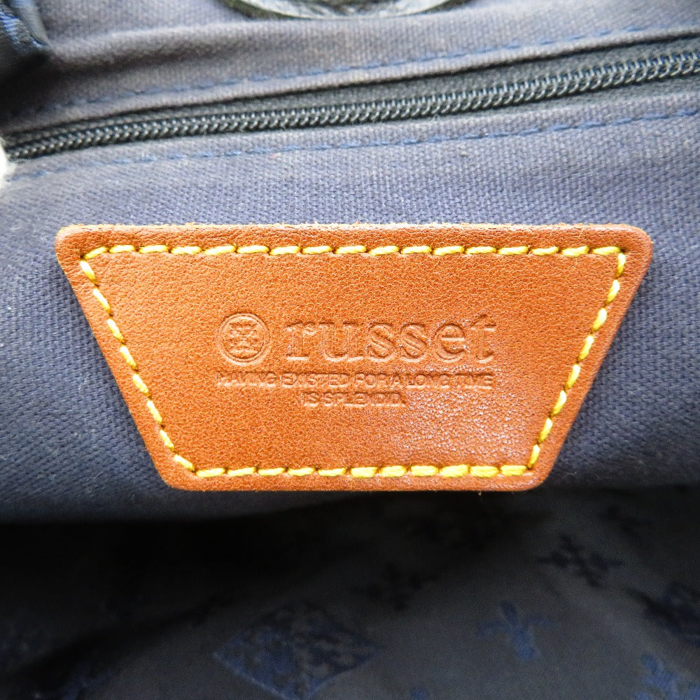 russet (ラシット) ショルダーバッグ russet　2wayショルダーバッグ ポーチ付　ネイビー　モノグラム