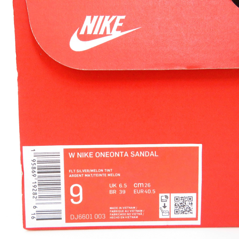 NIKE (ナイキ) サンダル NIKE　スポーツサンダル　ONEONTA　DJ6601-003　26.0cm　US9　新品タグ付き 長さ30cm 未使用品