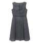 LANVIN COLLECTION (ランバン コレクション) ワンピース LANVIN COLLECTION　ノースリーブワンピース　シースルーボーダー　ブラック　38　2931306 美品