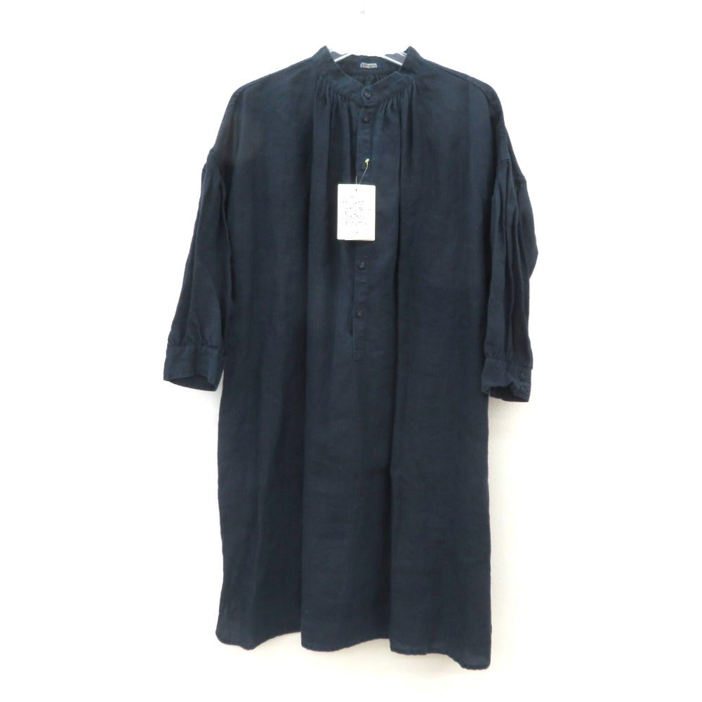 JOURNAL STANDARD (ジャーナルスタンダード) ワンピース JOURNAL STANDARD　リネン シャツワンピ　ネイビー　10-040-400-0450-2-0 未使用品