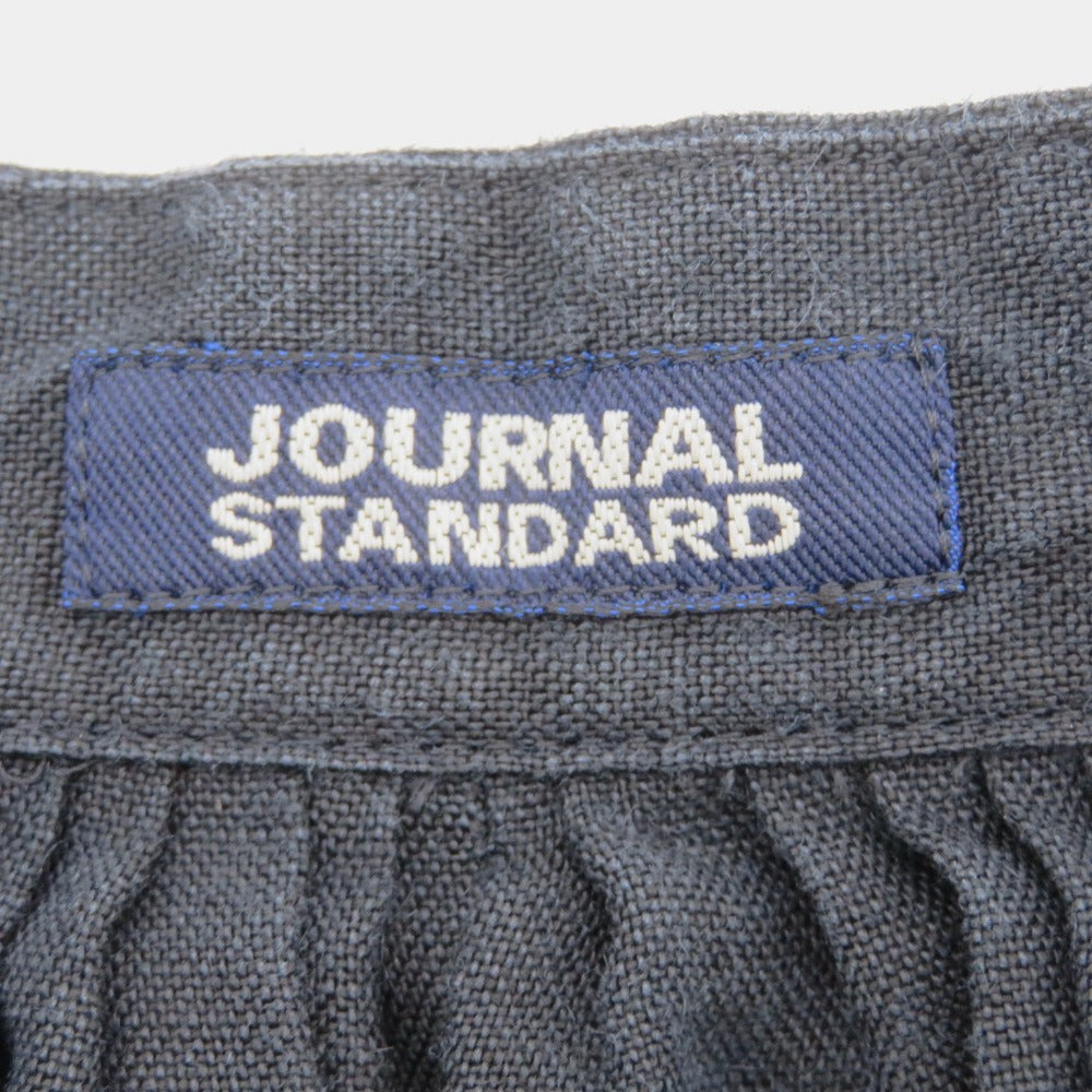 JOURNAL STANDARD (ジャーナルスタンダード) ワンピース JOURNAL STANDARD　リネン シャツワンピ　ネイビー　10-040-400-0450-2-0 未使用品