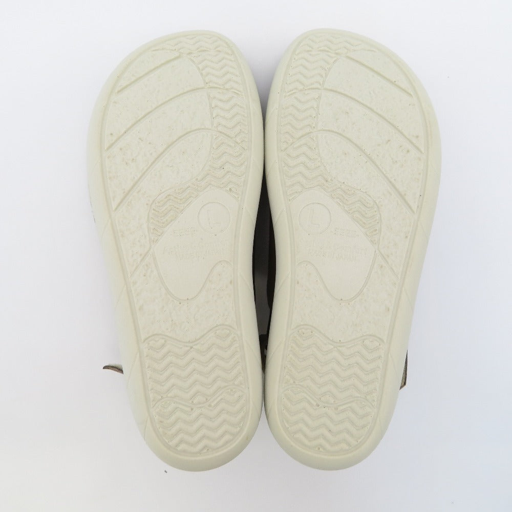 サンダル MOVEO　コンフォート スリッポンサンダル　ベージュ　L 長さ26cm 美品