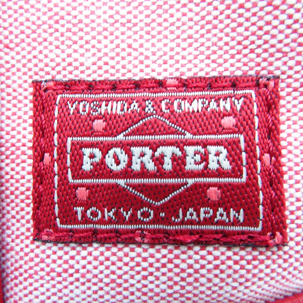 PORTER GIRL (ポーターガール) トートバッグ PORTER GIRL BOYFRIEND TOTE　トートバッグ　S　レッド　739-08515 美品
