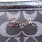 COACH (コーチ) トートバッグ COACH　シグネチャー　トートバッグ　ブラック　F18106 F18106 美品