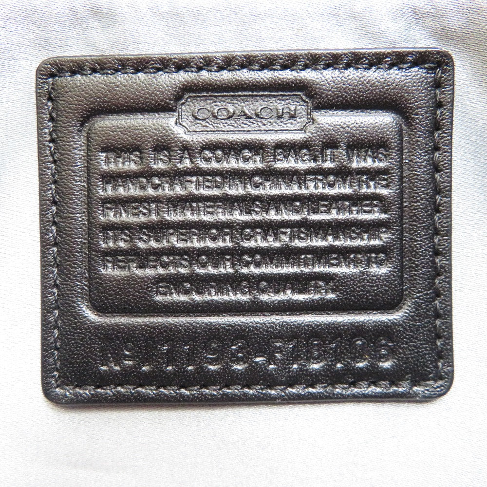 COACH (コーチ) トートバッグ COACH　シグネチャー　トートバッグ　ブラック　F18106 F18106 美品