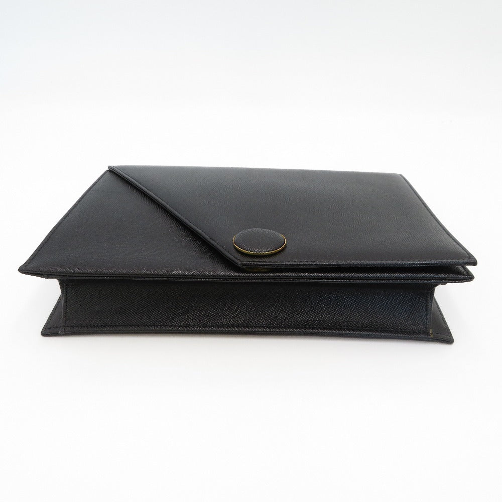 YVES SAINT LAURENT (イヴ・サンローラン) クラッチバッグ YVES SAINLAURENT　クラッチバッグ　ブラック 美品