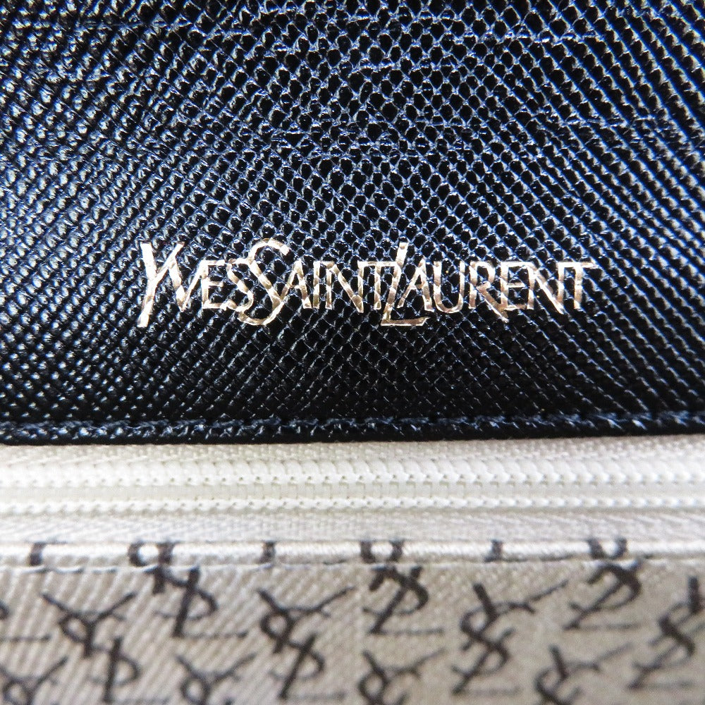 YVES SAINT LAURENT (イヴ・サンローラン) クラッチバッグ YVES SAINLAURENT　クラッチバッグ　ブラック 美品
