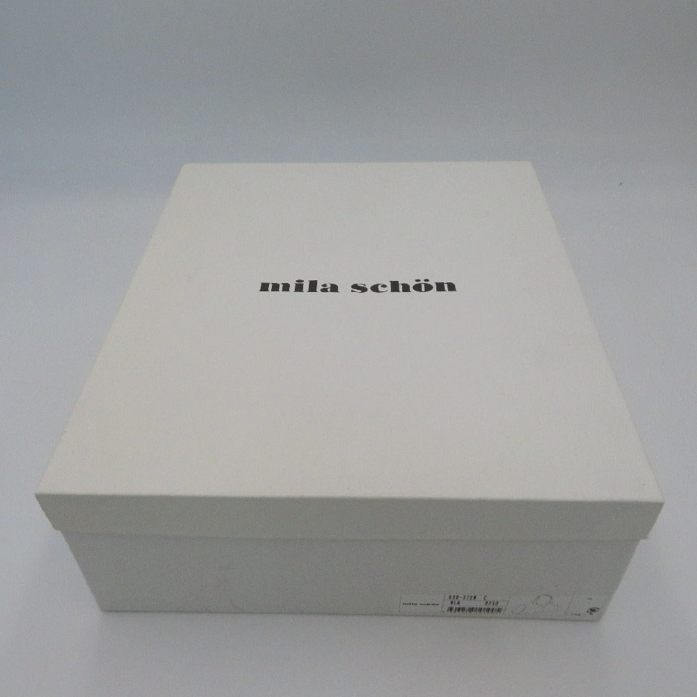 mila schon (ミラショーン) ハンドバッグ mila schon　ハンドバッグ　ブラック　オールレザー 美品