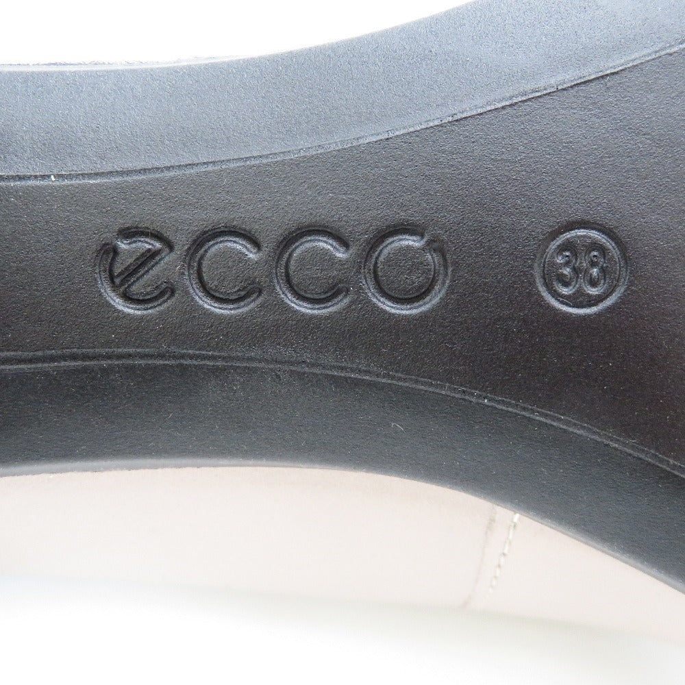 ECCO (エコー) パンプス ecco　SHAPE35 SQUARED　スクエアパンプス　グレーベージュ　24.0cm　29050301386 長さ26cm 未使用品